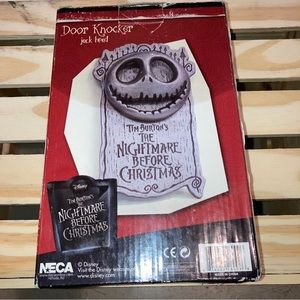 The Nightmare Before Christmas Metal Door Knocker Jack Skellington Head